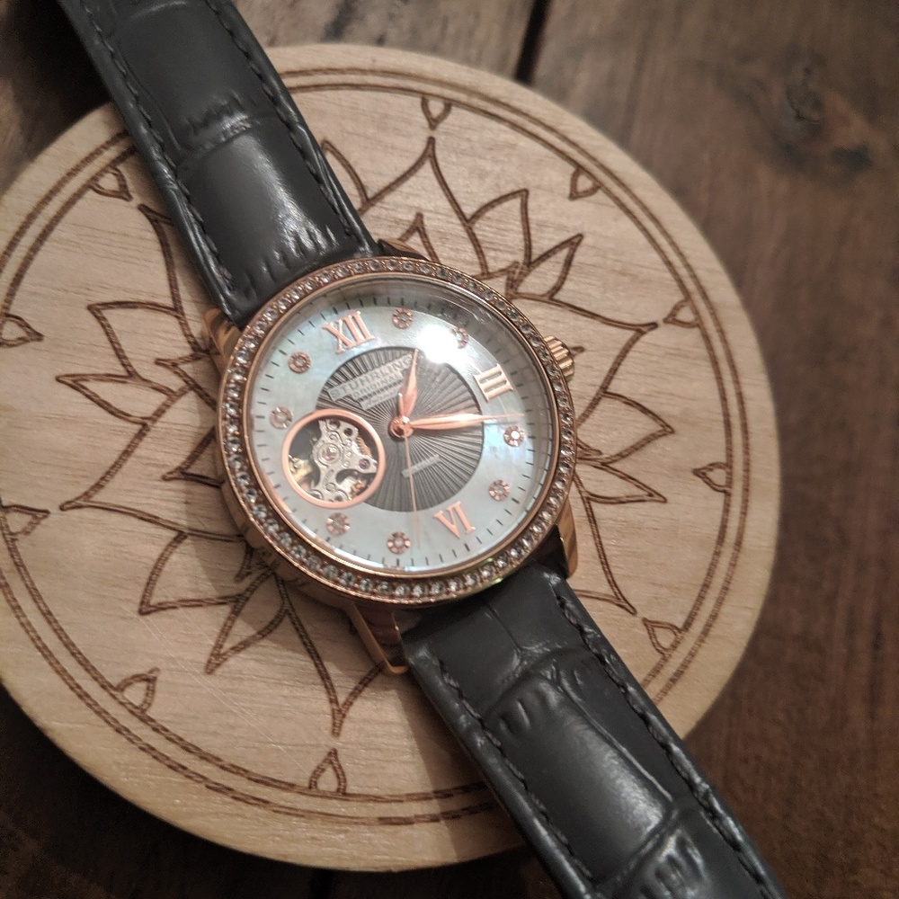 Brand new skeleton watch